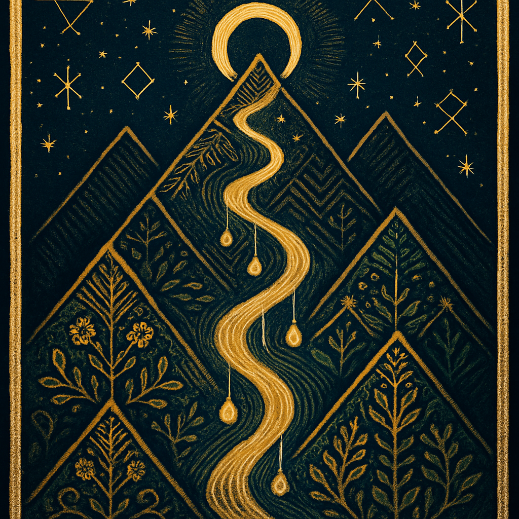 Comet Lantern Pass In The Quilt Mountains Paint by diamonds art