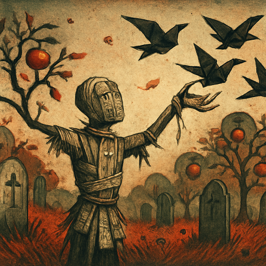 The Orchard Of Whispering Gravestones paint by diamond