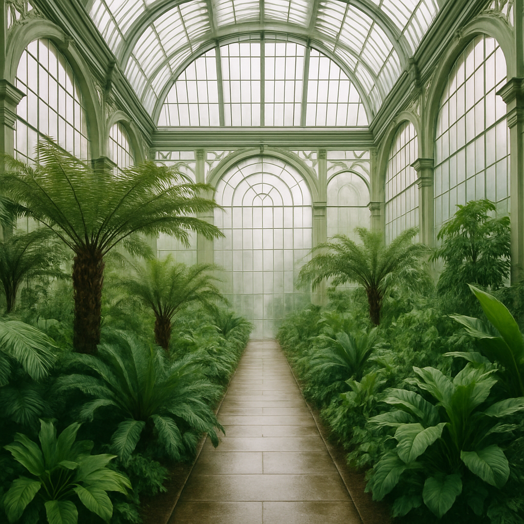 Royal Botanic Garden Edinburgh Temperate Glasshouse diamonded painting kits