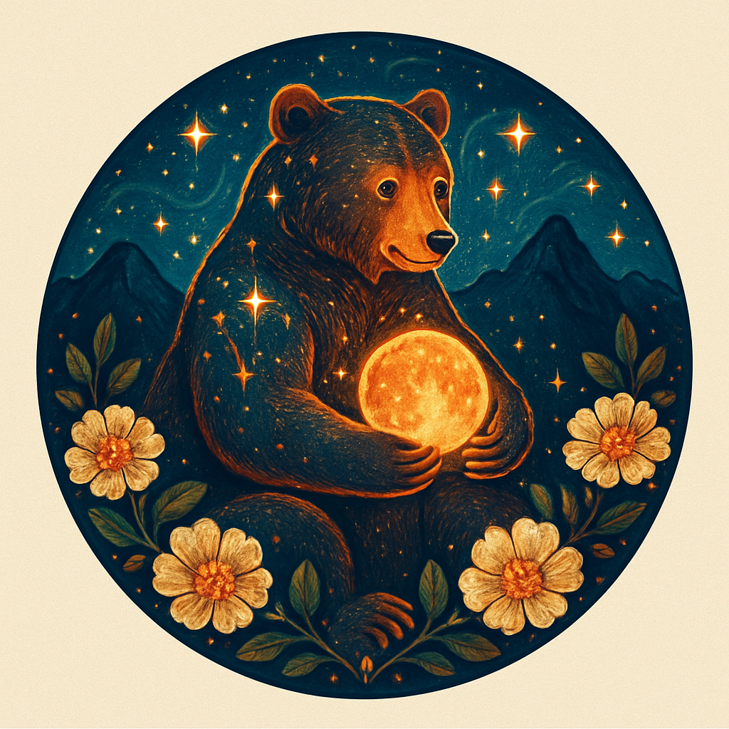 Constellation Bear Bearing The Night Garden painting diamond kit