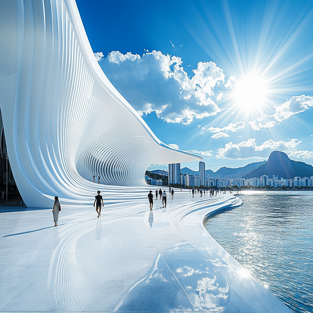 Museum Of Tomorrow painting diamond kit