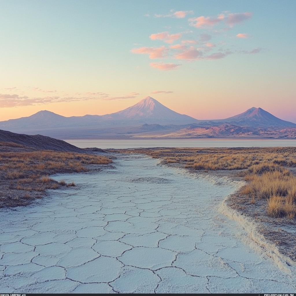 Atacama Desert Valleys And Salt Flats DIY paint by diamonds