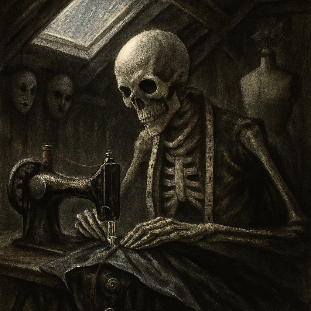 Skeleton Tailor Of Midnight paint by diamond