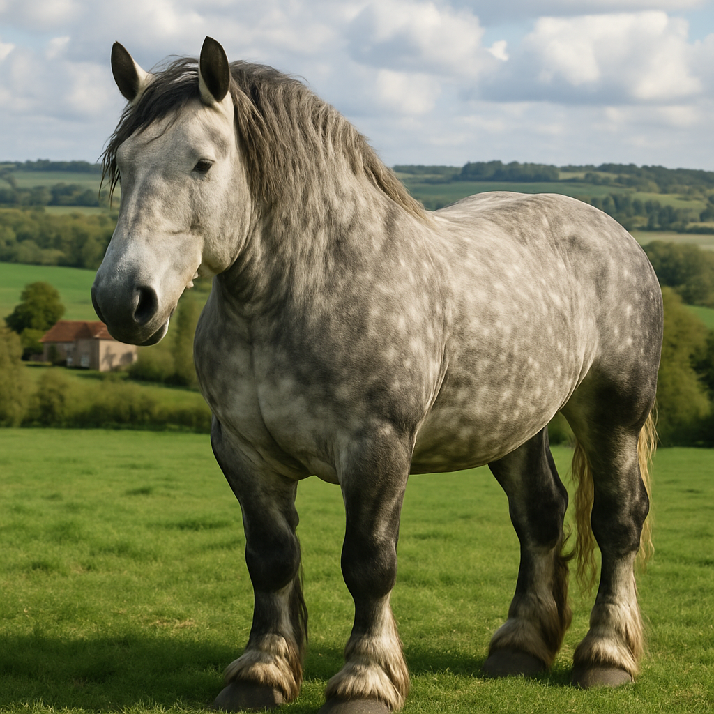 Percheron Draft Horse Paint by diamonds kits