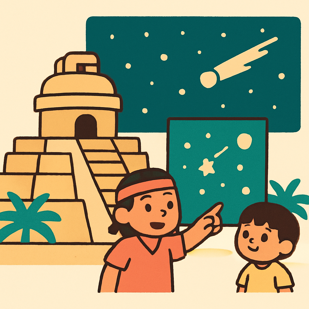 Ancient Maya Observatory Star Lesson painting diamond kit