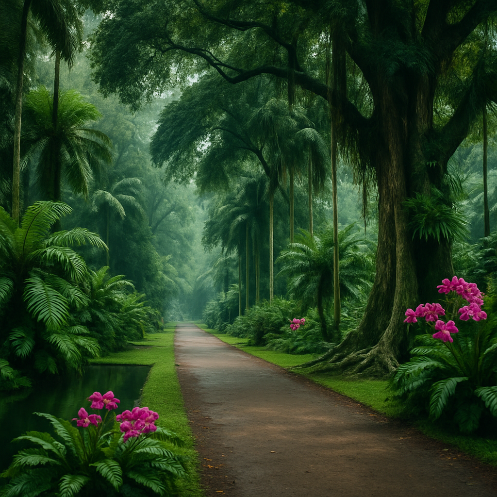 Bogor Botanical Gardens Bogor Indonesia diamonded painting kits