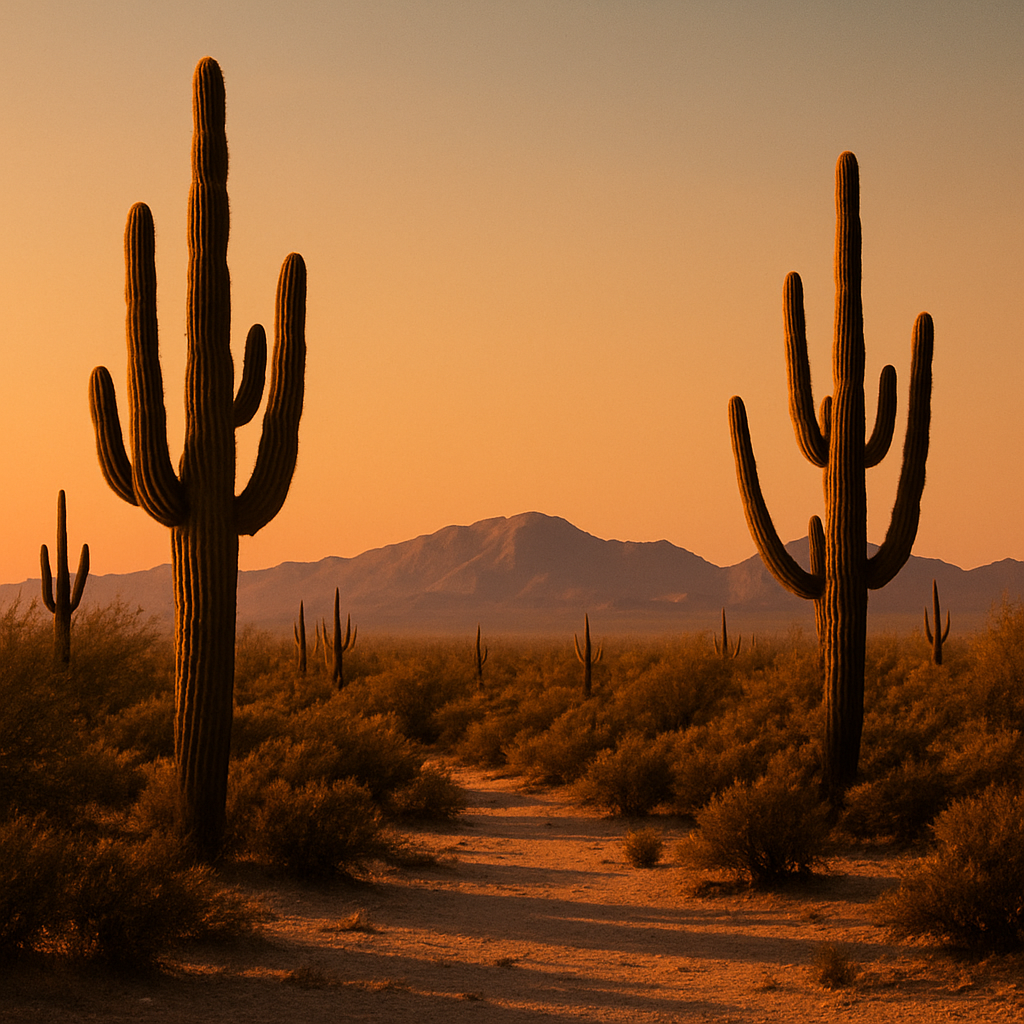 Carnegiea Gigantea Saguaro Sonoran Desert USA diamonded painting kits