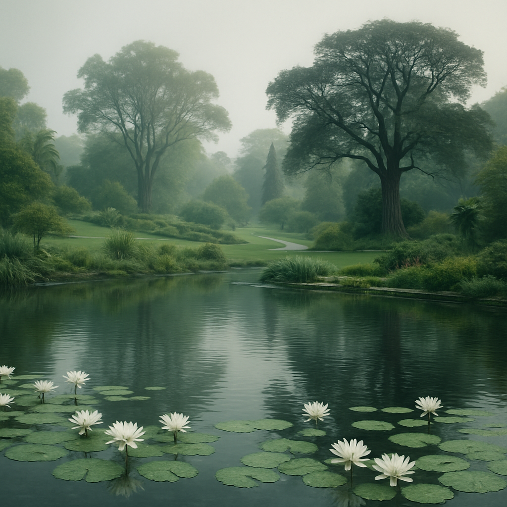 Royal Botanic Gardens Victoria Melbourne Australia paint by diamonds