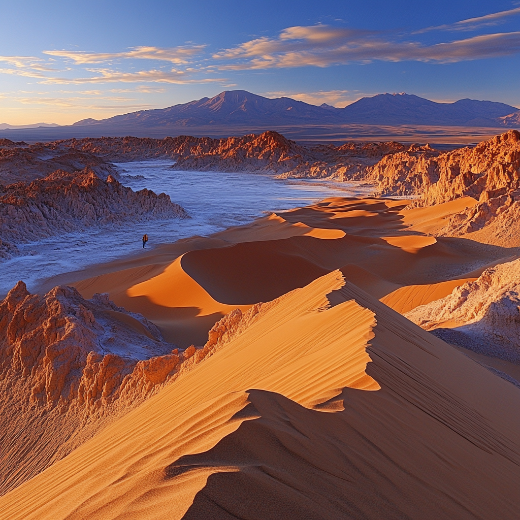 Atacama Desert Valle De La Luna paint by diamonds