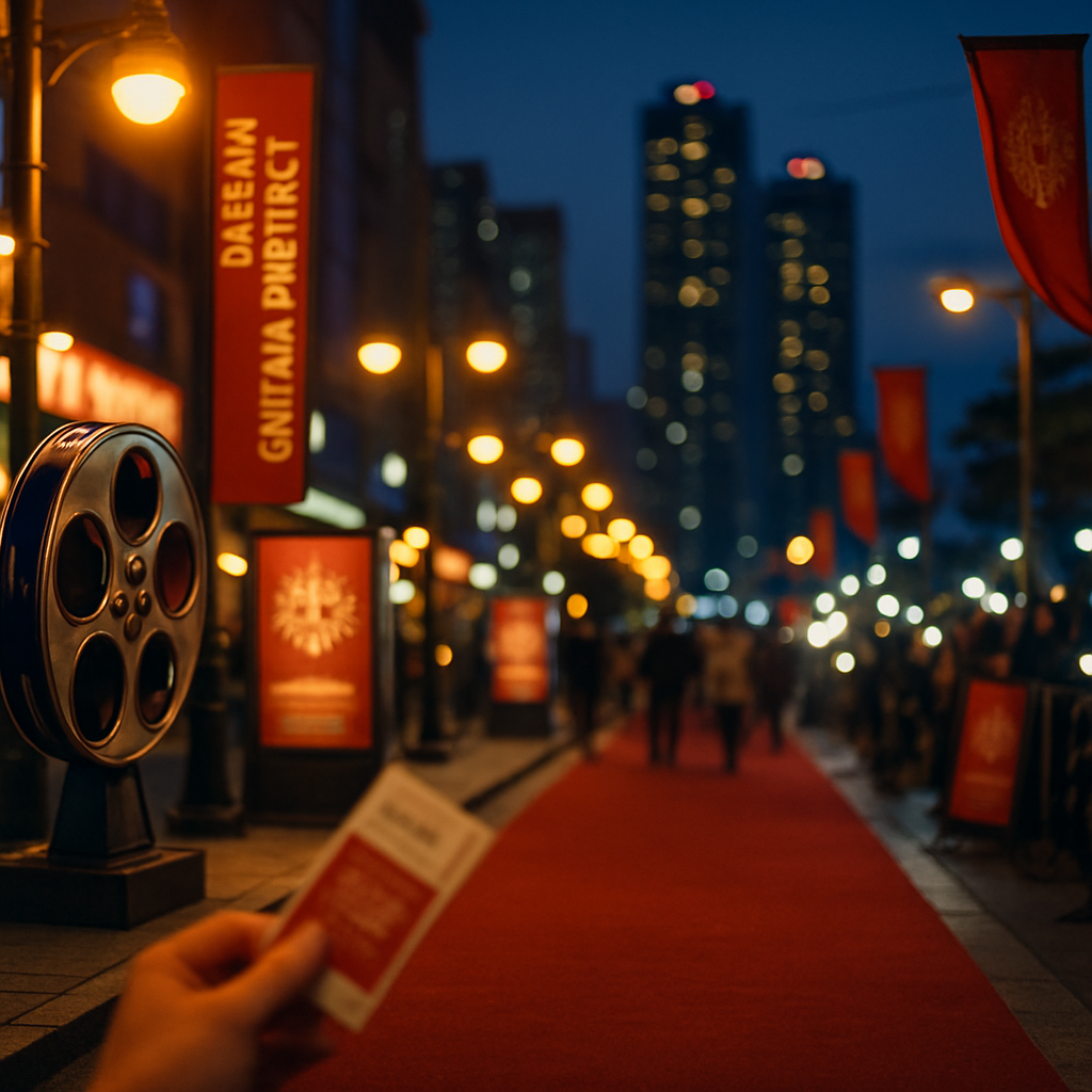 Busan International Film Festival Busan paint by diamonds