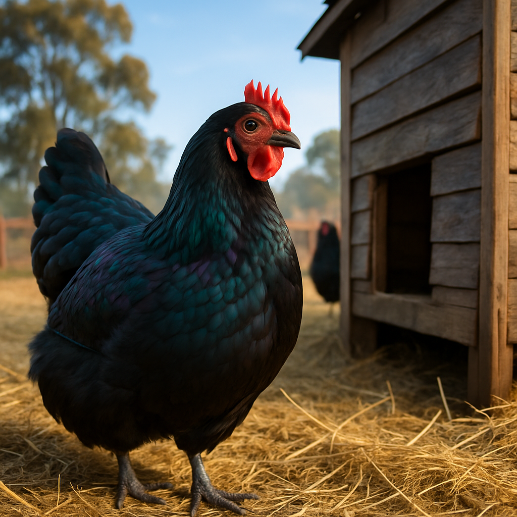 Australorp Chicken Australia Painting by diamonds kit