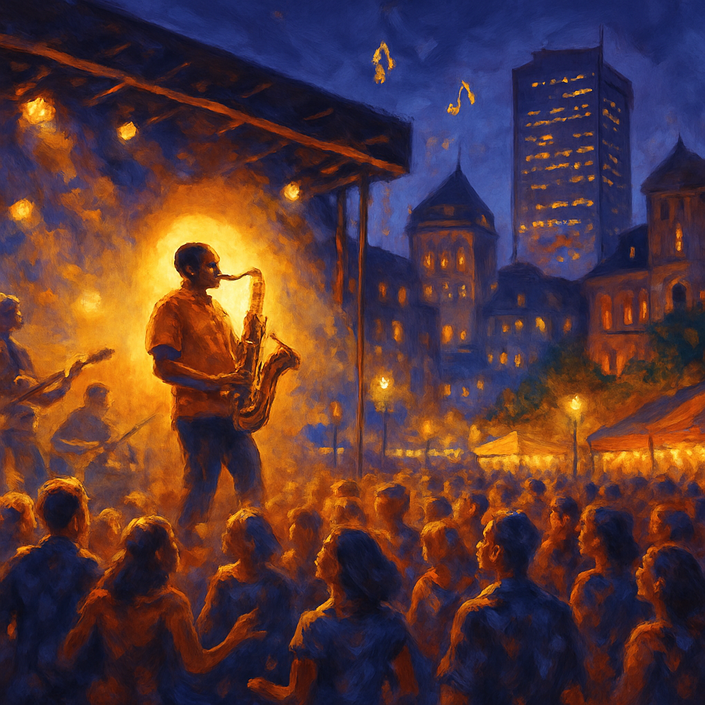Montreal International Jazz Festival Montreal diamonded painting kits