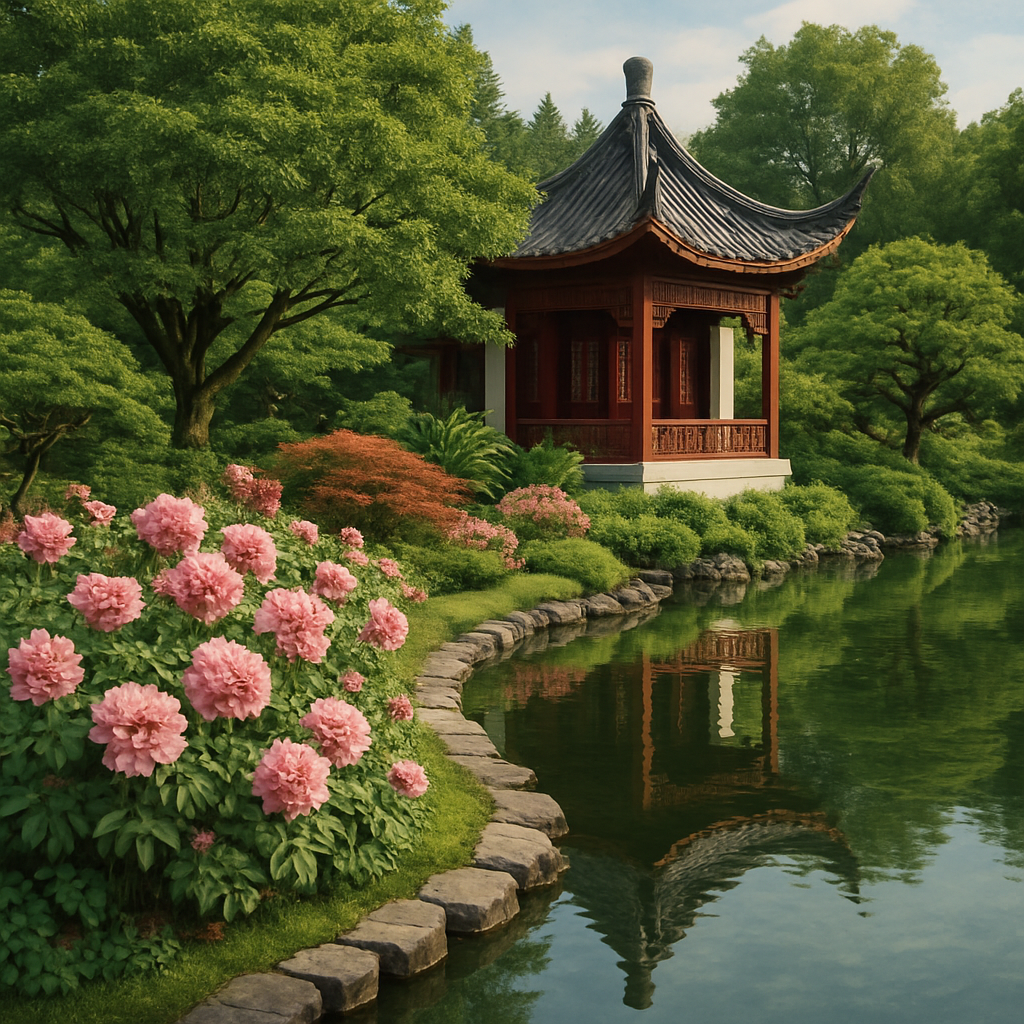 Montreal Botanical Garden Montreal Canada painting diamond kit