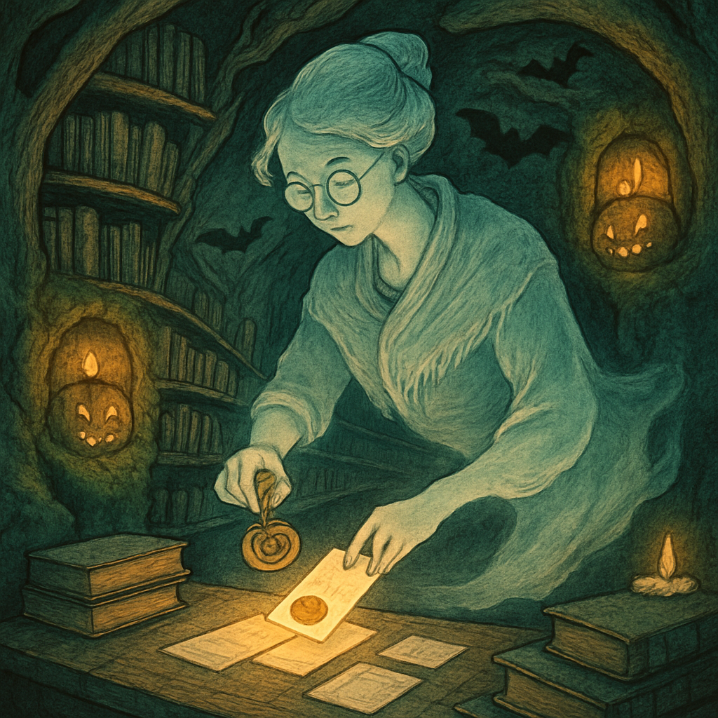 Lantern Librarian Of The Hollow Archive Paint by diamonds art
