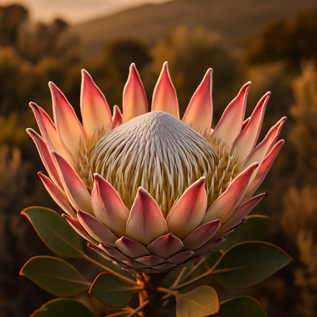 Protea King In Fynbos Light diamonded painting kits