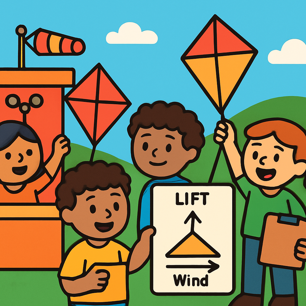 Kite Engineers At The Wind Festival paint by color