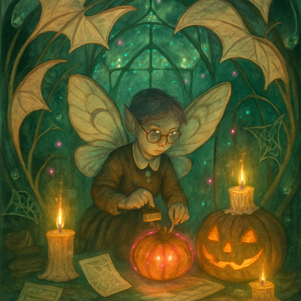 Lantern Librarian Of The Haunted Dewdrop Archive painting diamond kit