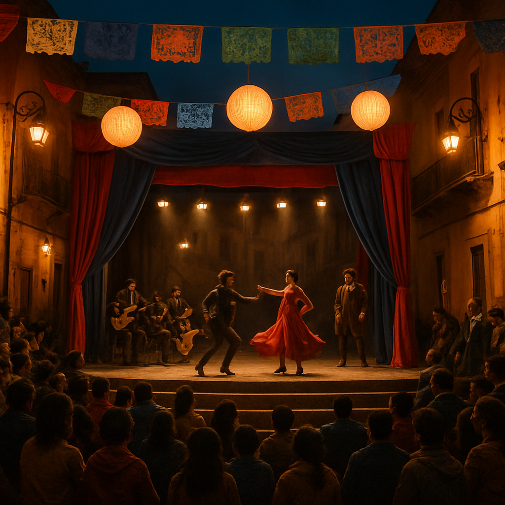 International Festival Cervantino Guanajuato DIY paint by diamonds