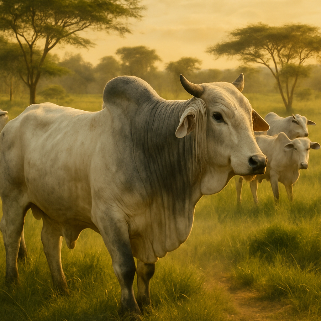 Nelore Cattle India painting diamond kit