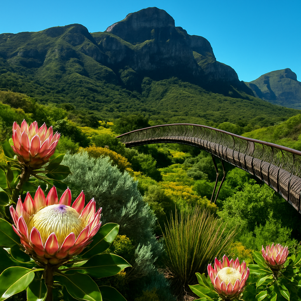 Kirstenbosch National Botanical Garden Cape Town South Africa Paint by diamonds kits