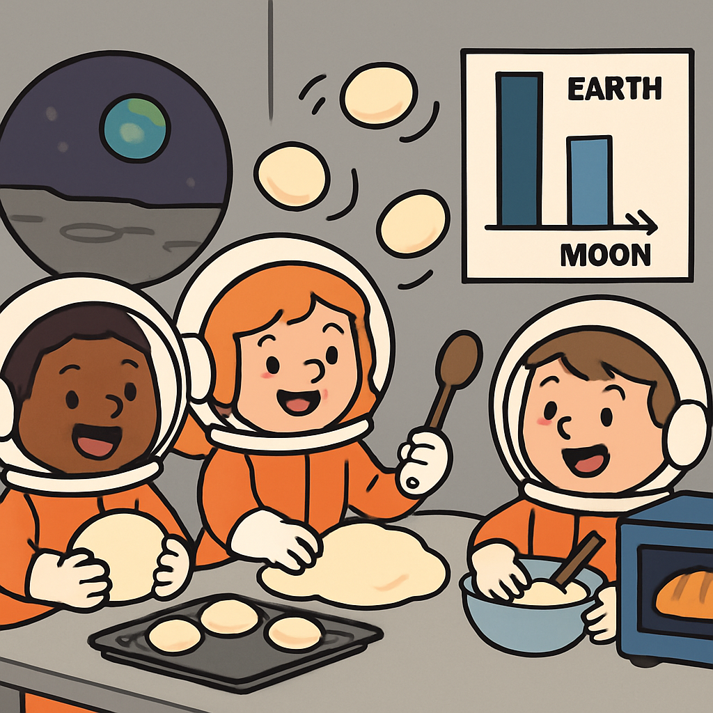 Moon Base Bakery Science Lab paint by diamond