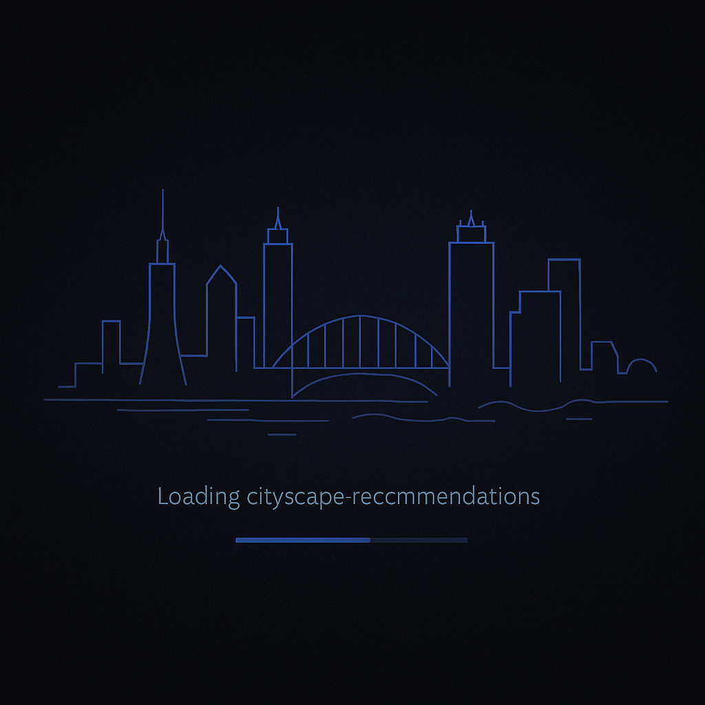 City Skyline Loading Screen painting diamond kit