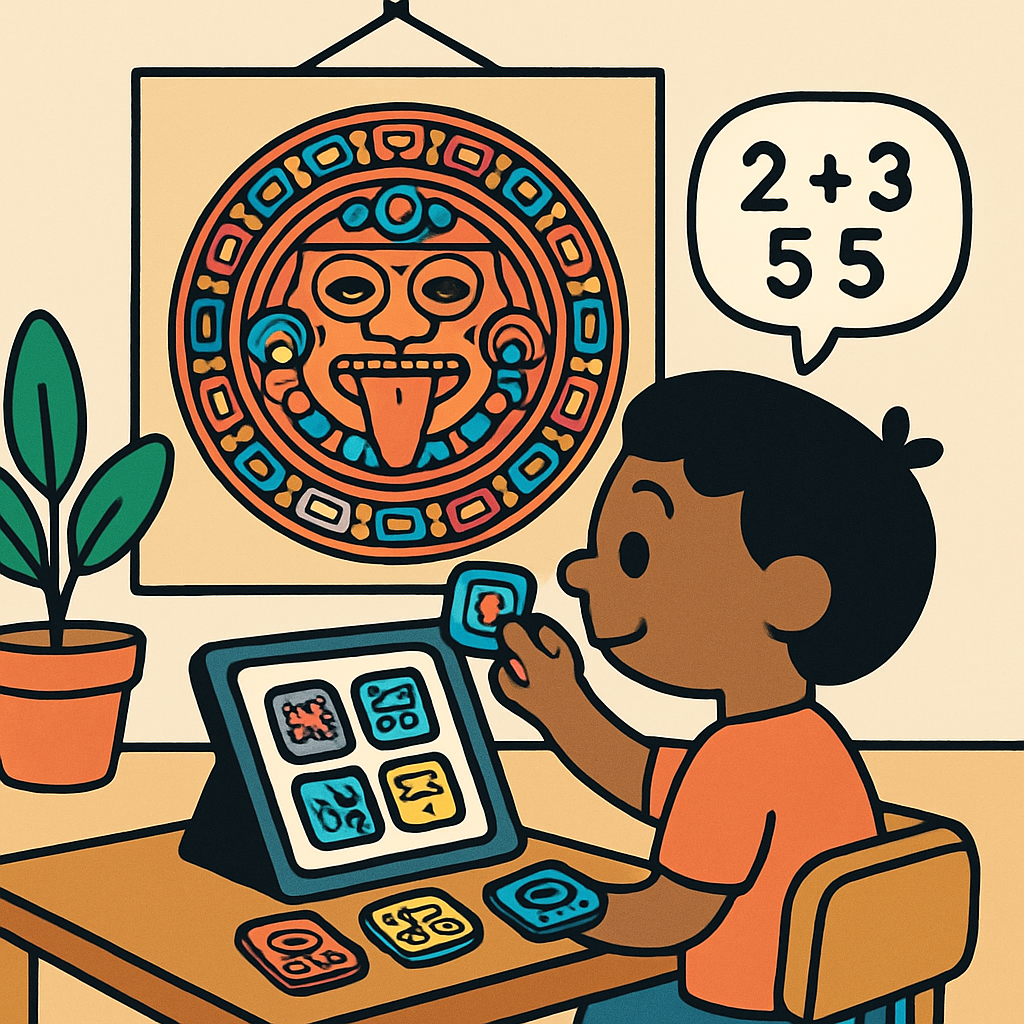 Coding The Ancient Mayan Calendar paint by diamond