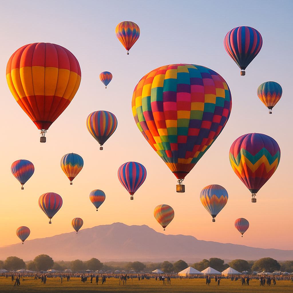 Albuquerque International Balloon Fiesta Paint by diamonds kits