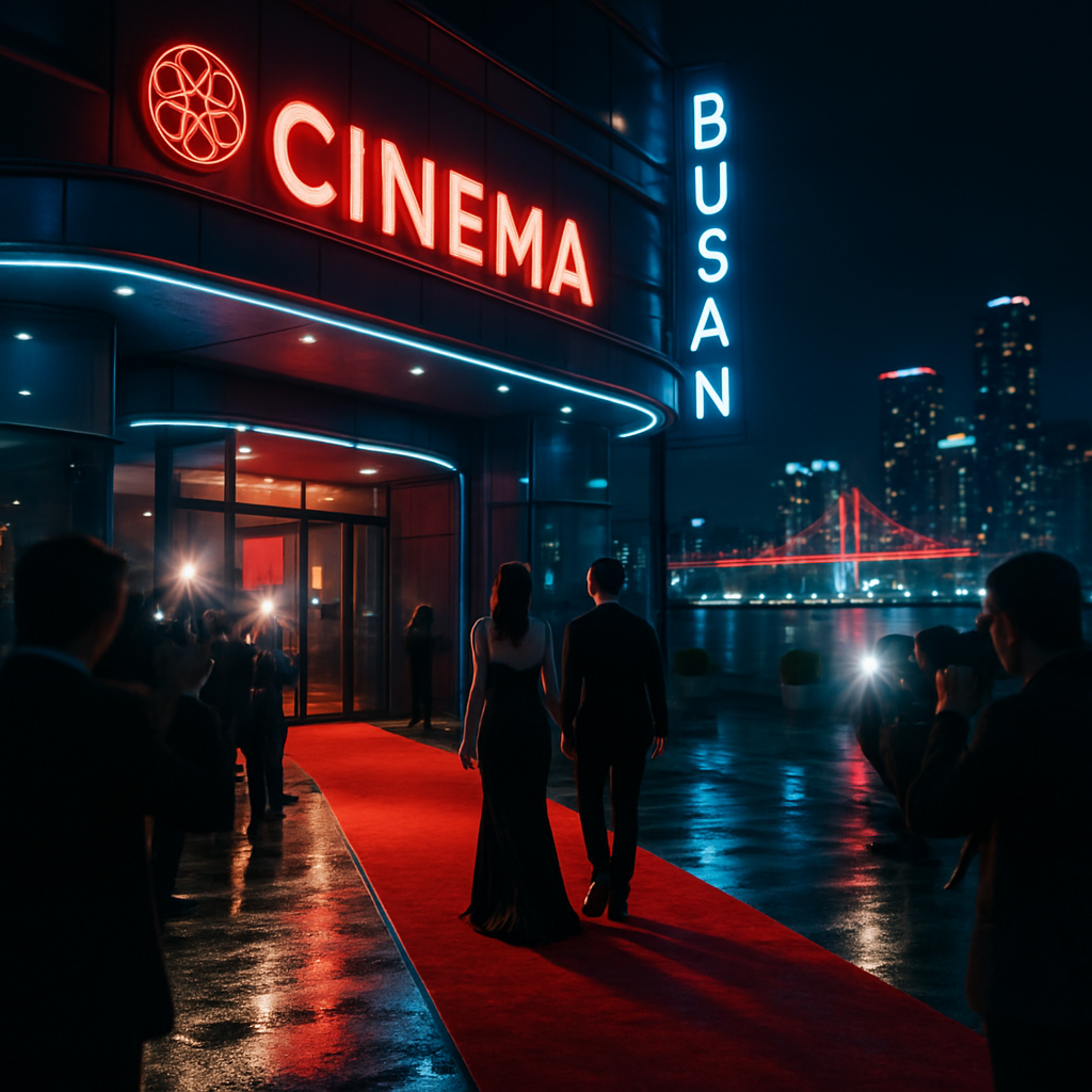 Busan International Film Festival Painting by diamonds kit