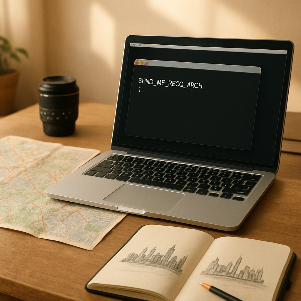 Correct Command Prompt On A Travel Desk diamond painting