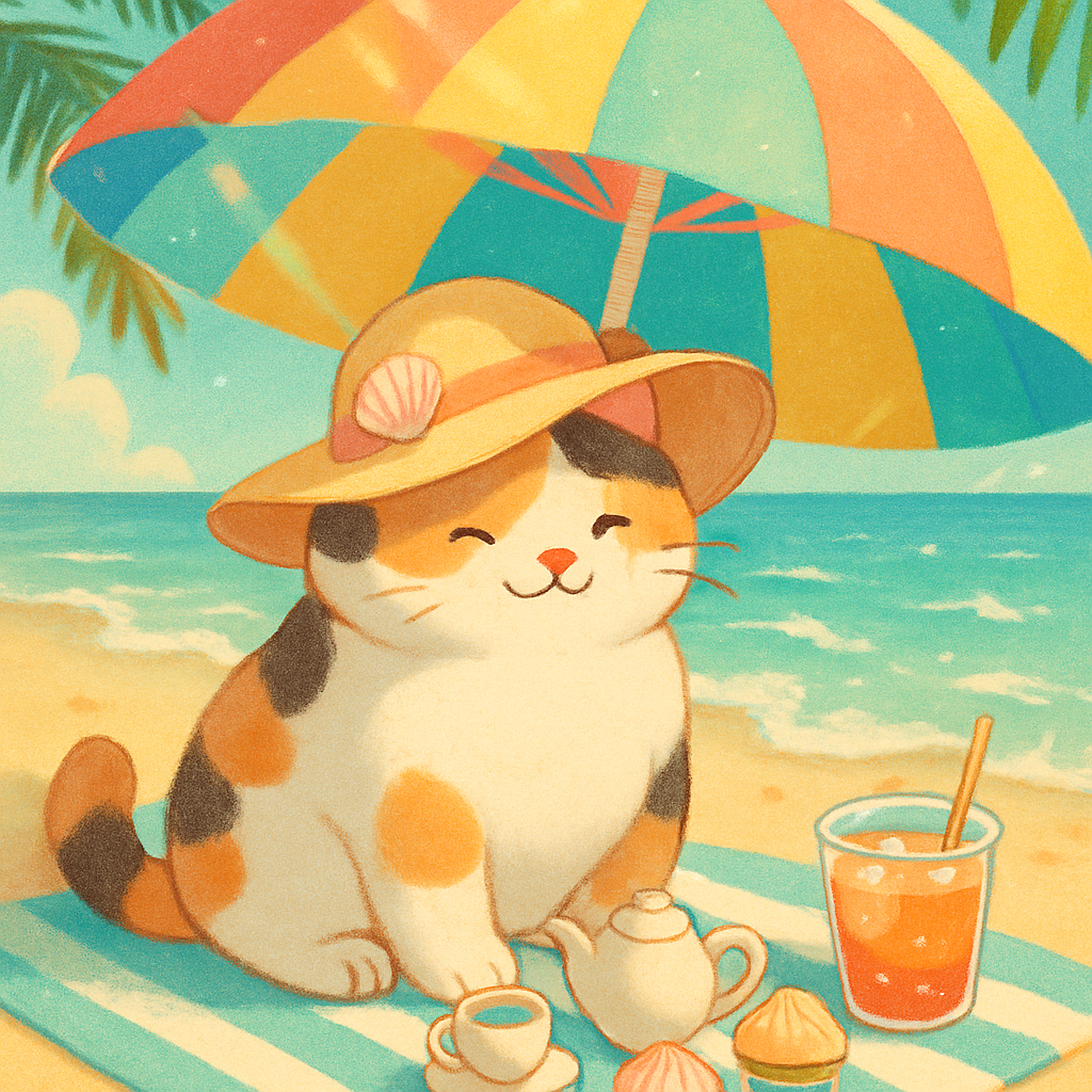 Umbrella Sunbeam Tea Party Paint by diamonds kits