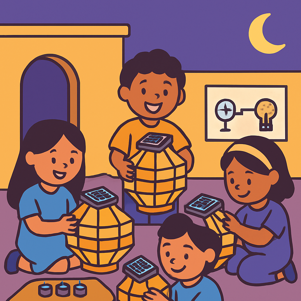 Festival Of Lights Solar Lantern Lab Painting by diamonds kit