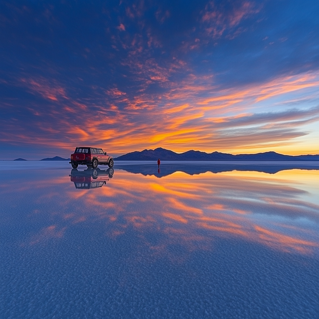 Salar De Uyuni Salt Flats Paint by diamonds art