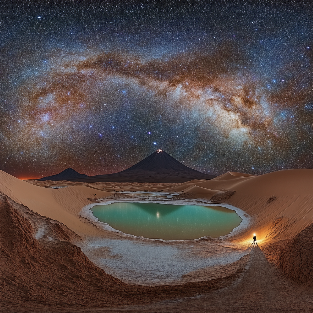 Atacama Desert Valleys And Lagoons diamond painting