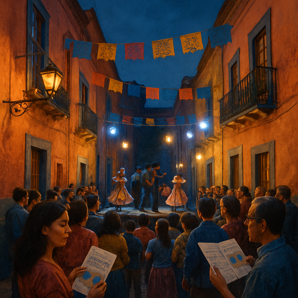 Festival Internacional Cervantino Guanajuato Painting by diamonds kit
