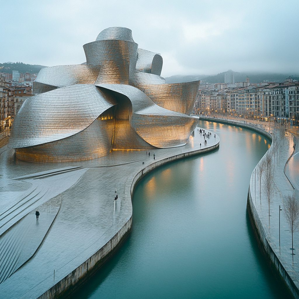 Guggenheim Museum Bilbao Paint by diamonds art