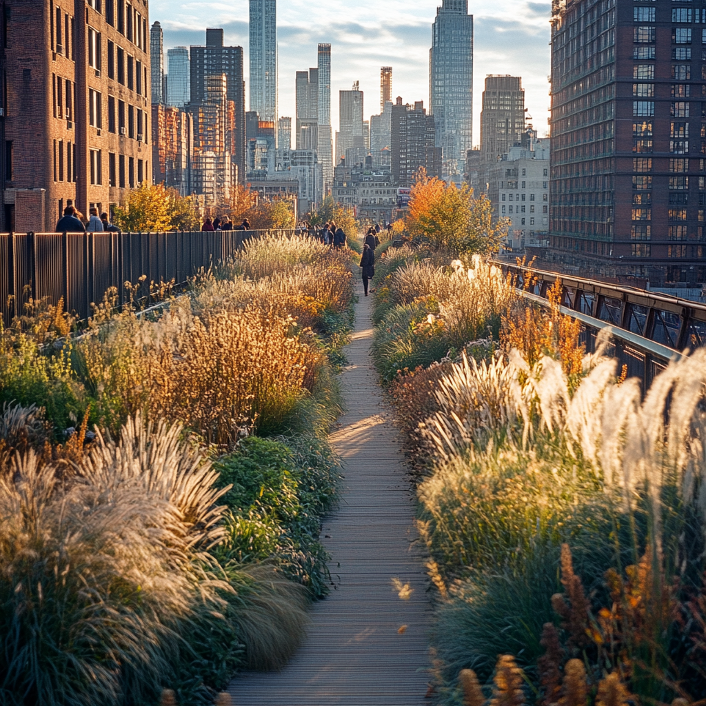 The High Line painting diamond kit