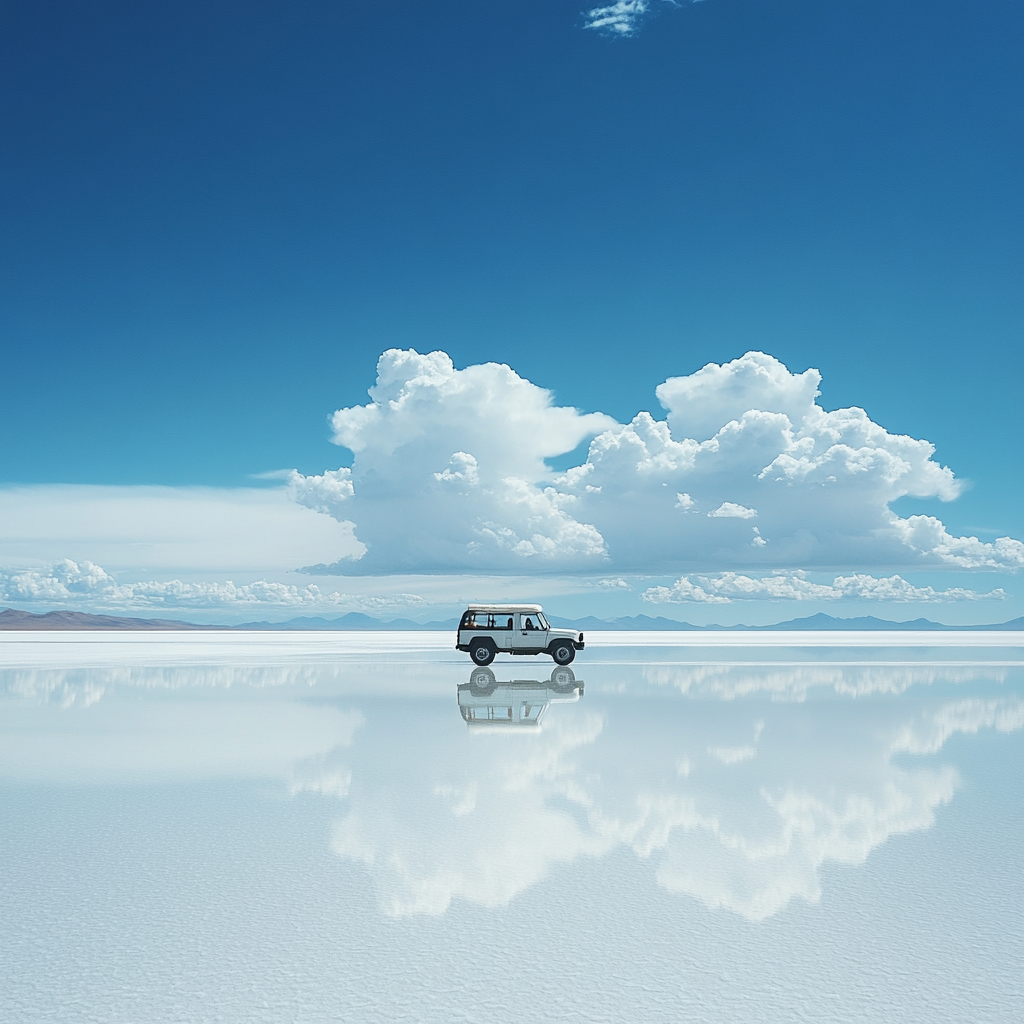 Salar De Uyuni paint by color