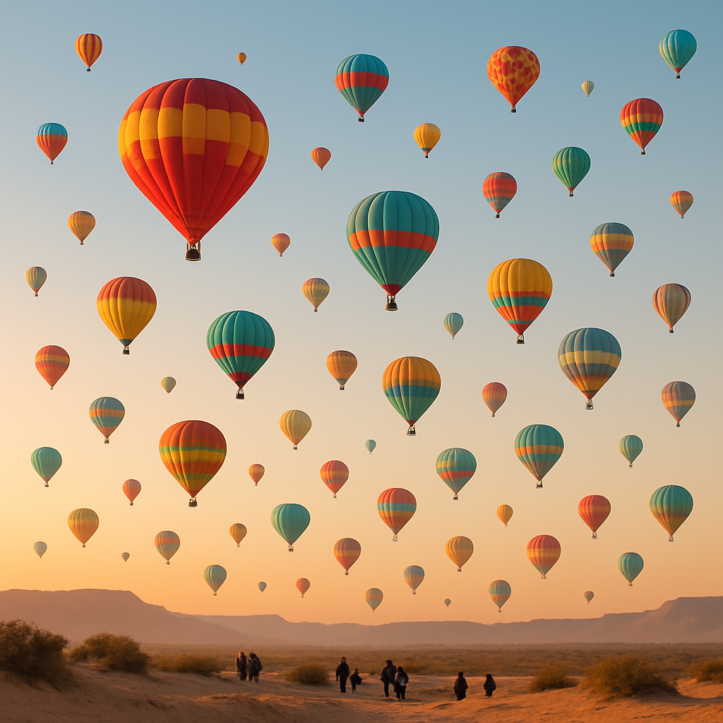 Albuquerque International Balloon Fiesta Albuquerque paint by diamonds