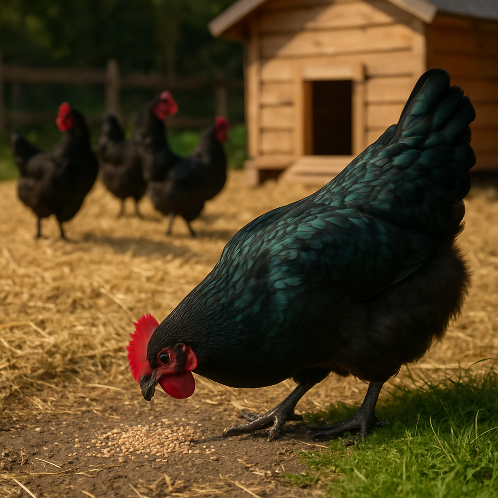 Australorp Chicken Australia paint by diamonds