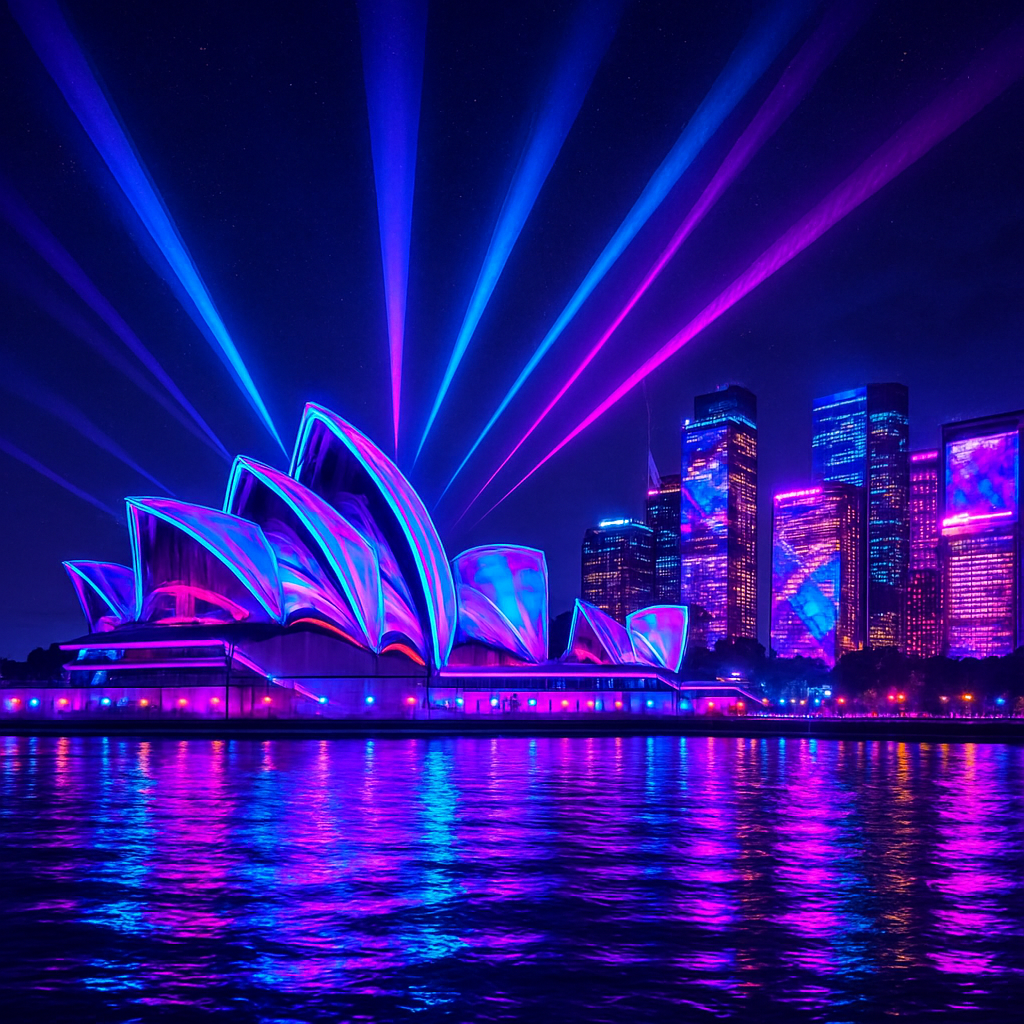 Vivid Sydney Sydney Paint by diamonds art