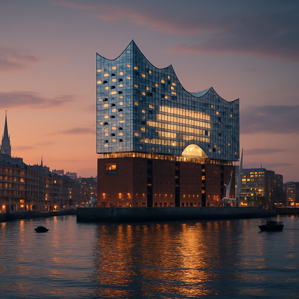 Elbphilharmonie Hamburg diamonded painting kits