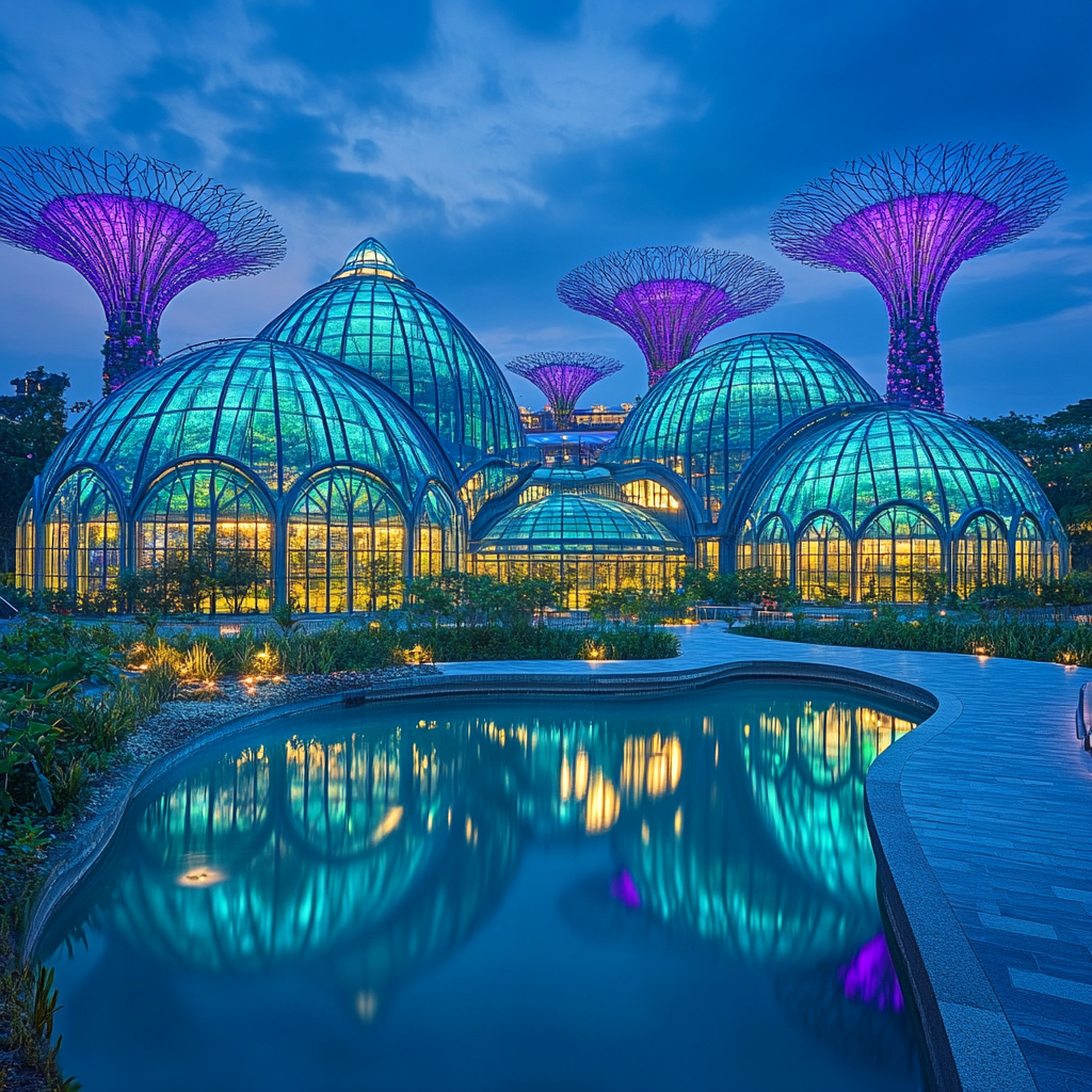 Gardens By The Bay DIY paint by diamonds