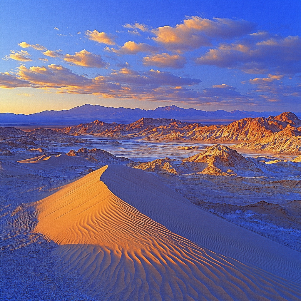 Atacama Desert Moon Valley paint by diamonds