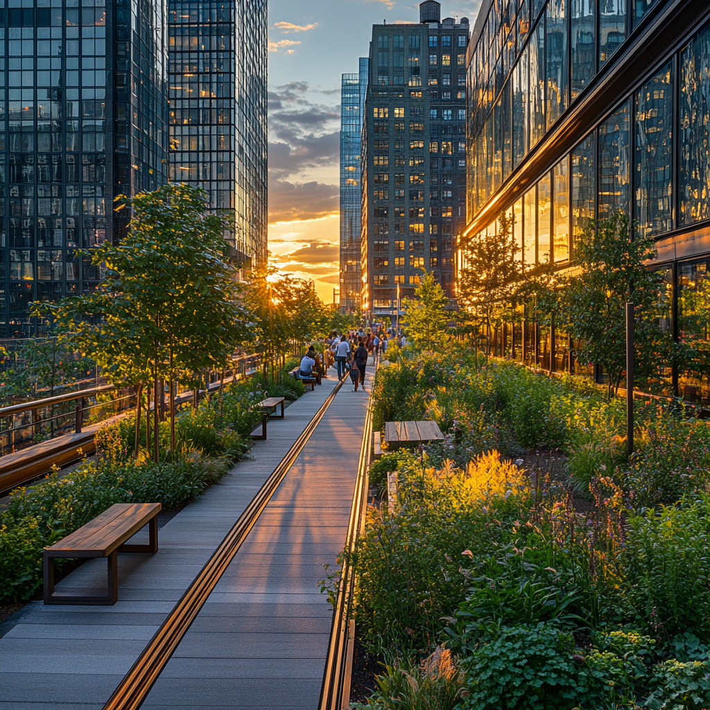 The High Line painting diamond kit