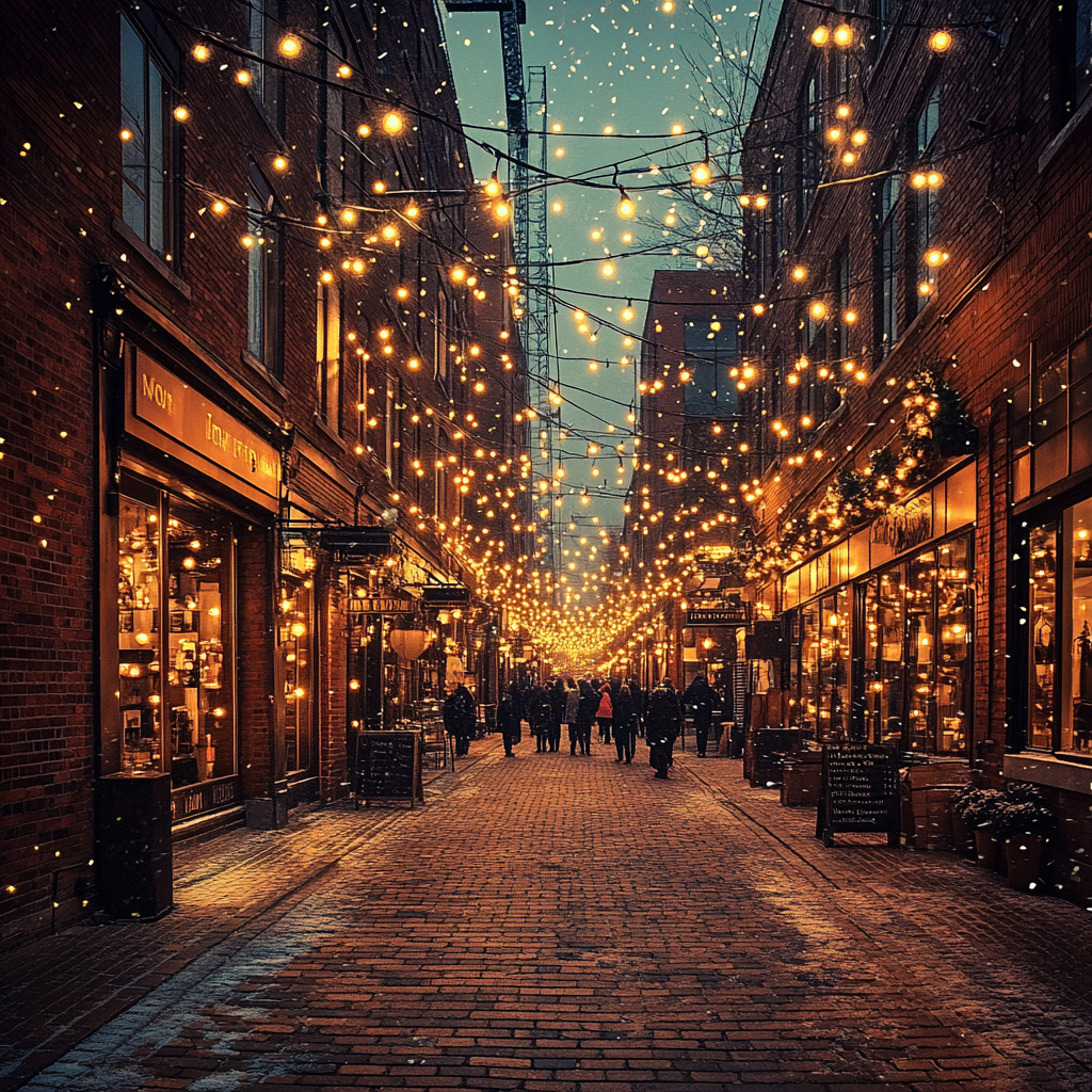 The Distillery Historic District Painting by diamonds kit