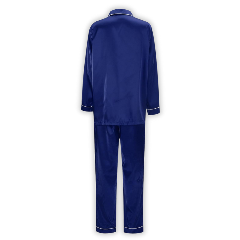 Matching Christmas Family Pajama SetMatching Family Satin Pajama Set with Long Sleeve Top and Pants - Image 3