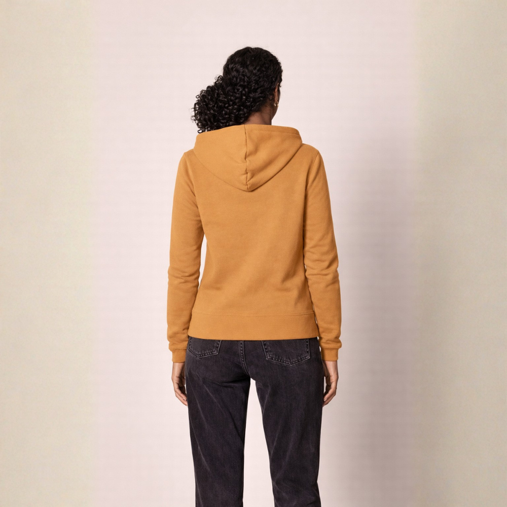 Full Zip Fleece Hoodie For Women