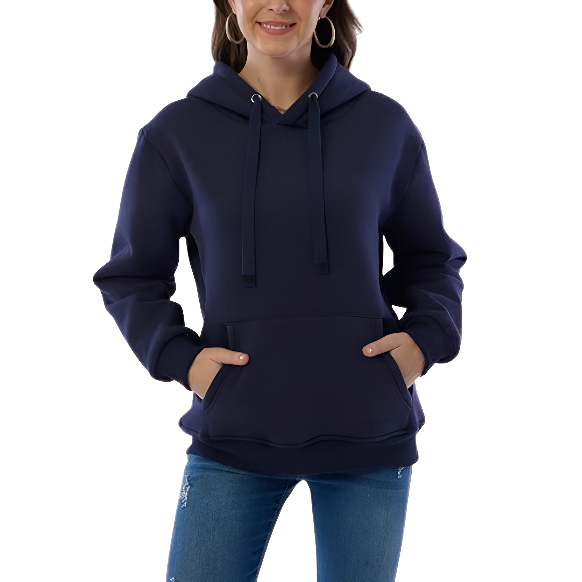Warm Fleece Lined Hoodie For Women