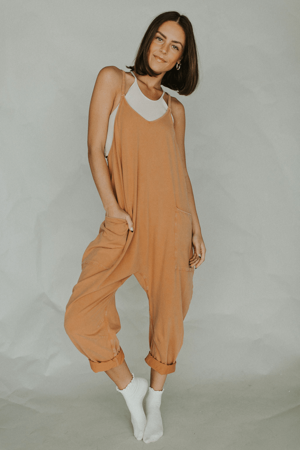 Women's Casual Wide Leg Jumpsuit-Comfy Jumpsuits